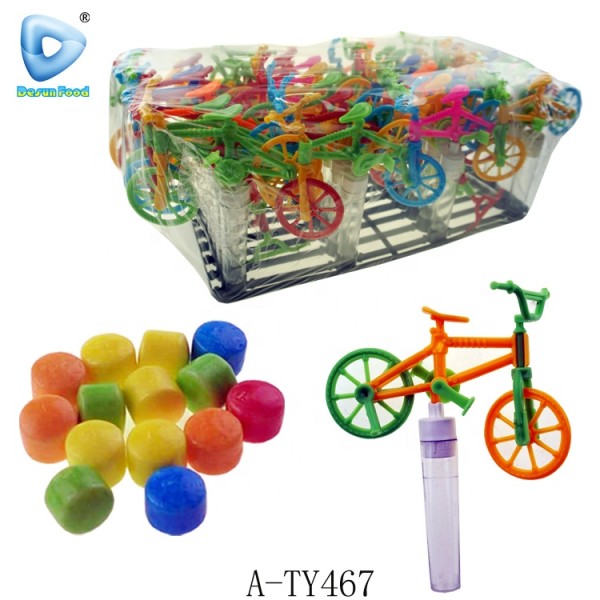 Plastics Bicycle Toy Supplier - With Candy Sweet