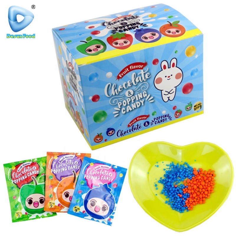 Colorful Popping Candy Factory - Halal Sweet Mix Fruit