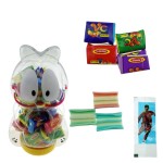 Cartoon Animal Jar Bubble Gum Supplier - With Tattoo