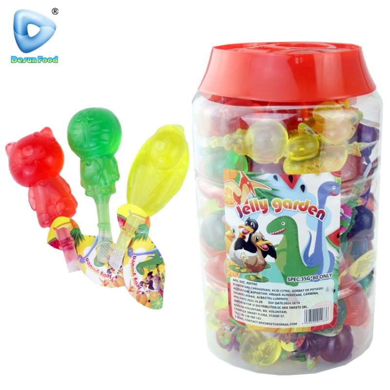 Colorful Animal Shape Fruit Jelly Supplier - In Jar