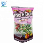 Double Colors Chocolate Lollipop Manufacturer - Mix Fruit