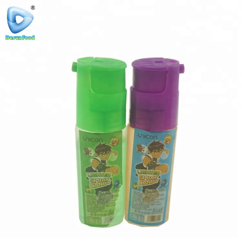 Lighter Shaped Spray Candy Supplier - Fruit Flavor Liquid