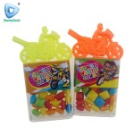 Motorcycle Shape Whistle Bubble Gum Supplier - Toy Candy