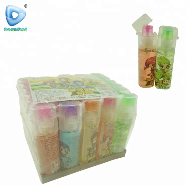 Lighter Shape Liquid Spray Candy Manufacturer - Fruit Taste