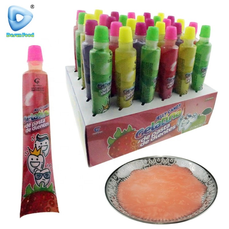 Toothpaste Shape Fruit Jelly Manufacturer - Assorted