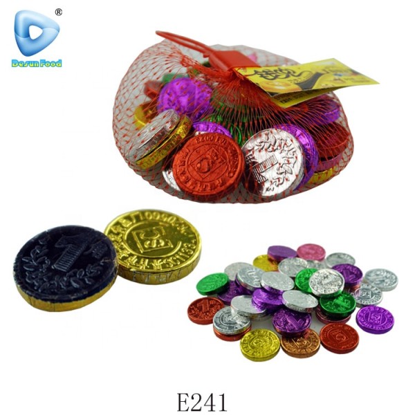 Multicolour Gold Chocolate Coin Manufacturer - Cheap