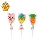 Carrot Rabbit Lollipop Manufacturer - New Arrival Factory Custom Hard Candy