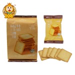 Soft Puffed Wheat Biscuit Manufacturer - Wholesale Rolled Salt Soda Bagged