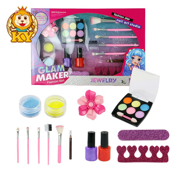 Plastic DIY Nail Polish Toy Factory - Wholesale Custom with Nail Clippers for Party