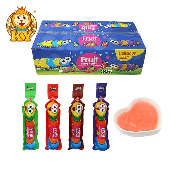 Caterpillar Jelly Pudding Manufacturer - Wholesale Sweet Fruity Flavor