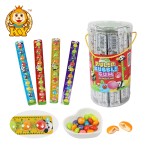 Long Ruler Shape Bubble Gum Supplier - Wholesale Sweet Fruity Flavor in Bag