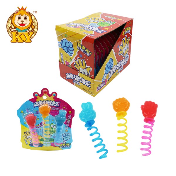 Foot and Finger Lollipops Supplier - Manufacturer Snacks Cartoon Spring Hard