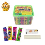 Bubble Gum Candy with Tattoo Factory - Wholesale Sweet Fruity Flavor Chewy