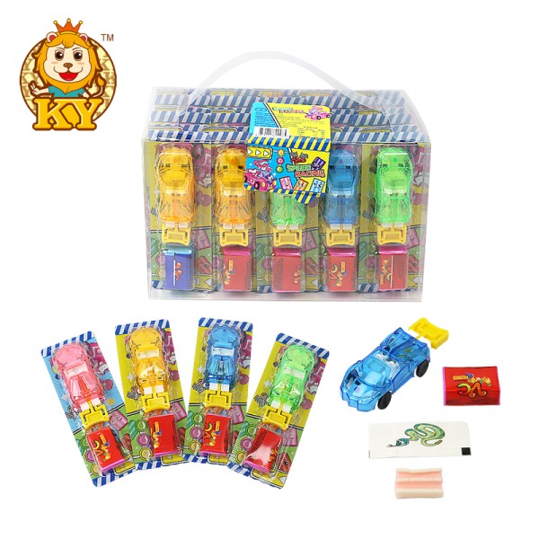 Bubble Gum Set with Toy Supplier - Wholesale Kids Fruity Flavor Tattoo