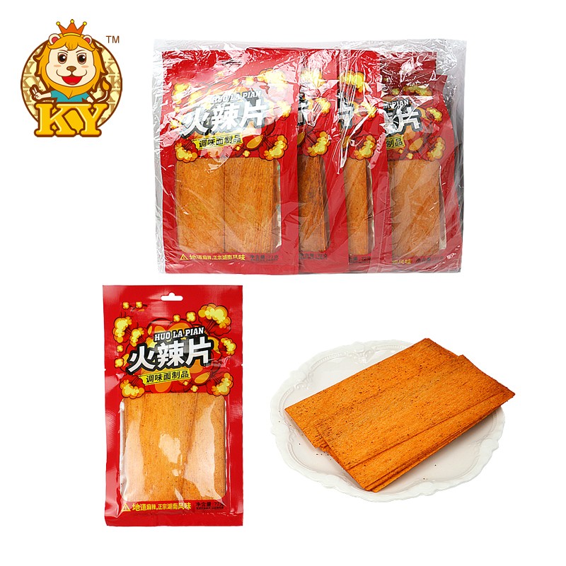 Long Spicy Strips Gluten Snack Factory - Wholesale Delicious Spicy