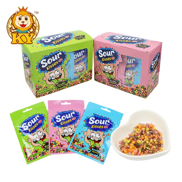 Sour Power Pressed Hard Candy Manufacturer - Wholesale Fruit Flavor Mini Rainbow