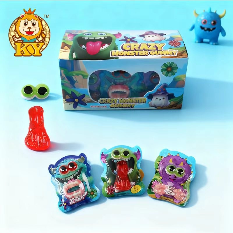 Monster Shape Gummy Candy Manufacturer - Wholesale Colored Funny Soft