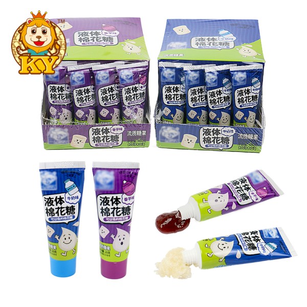 Toothpaste Shape Marshmallows Supplier - Wholesale Sweet Fruit Flavor Liquid