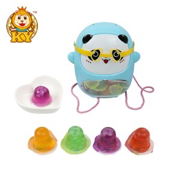 Panda Shape Jelly Pudding Manufacturer - Wholesale Plastic Jar Packing Fruity