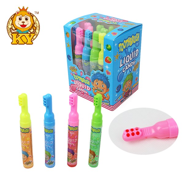 Toothbrush Shaped Liquid Candy Factory - Wholesale Fruity Squeeze Jam in Box