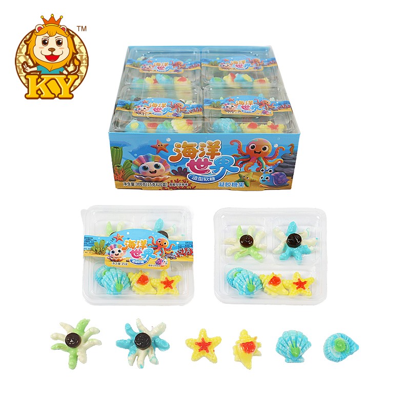 Marine Animals Shaped Candy Manufacturer - Wholesale Fruity Flavored Soft Chewy