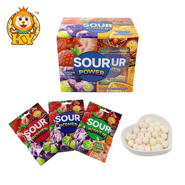Sour Power Pressed Hard Candy Manufacturer - Wholesale Fruit Flavor
