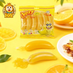 Banana Shape Jelly Pudding Supplier - Wholesale Fruity Flavor Soft for Kids