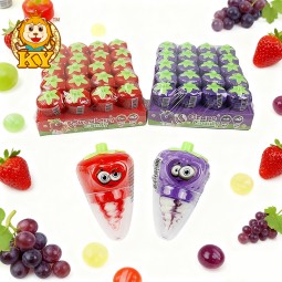 Strawberry Shaped Hard Candy Supplier - Wholesale with Sour Powder Candy