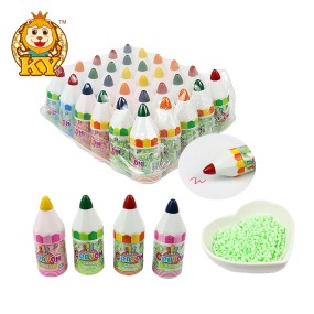 Pen Bottle Shape Powder Candy Supplier - Manufacturer Wholesale Sour Crayon Style