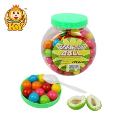 Ball Shape Bubble Gum Factory - Wholesale Fruity Flavor Chewy Candy
