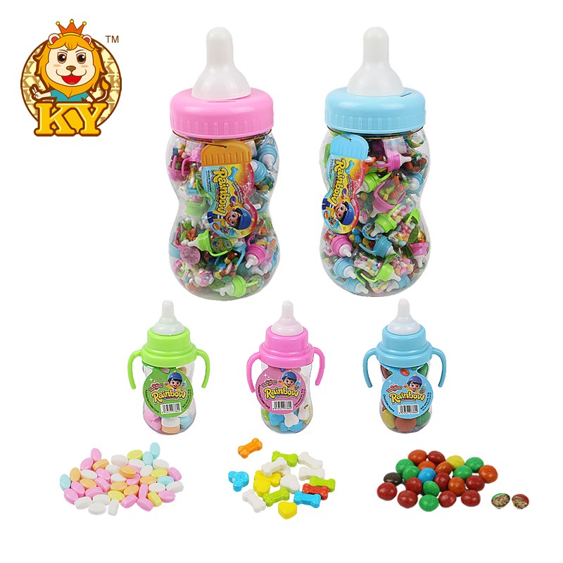 Baby Bottle with Candies Manufacturer - Wholesale 3 in 1 Compress Chocolate Bean