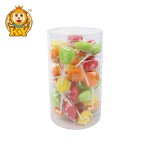 Smile Face Marshmallow Lollipop Supplier - Wholesale Colorful Fruit Flavor Jam