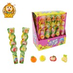 3D Fruit Shape Gummy Lollipop Supplier - Wholesale Sweet Fruity Flavor Chewy