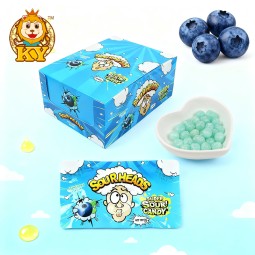 Super Sour Hard Candy Ball Factory - Manufacturer Wholesale Blueberry Chewing Gum