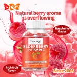 Vitamin Gummy Candy Supplier - ODM Raspberry Flavor with Vitamins