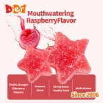 Vitamin Gummy Candy Supplier - ODM Raspberry Flavor with Vitamins