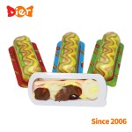 Hot Dog Marshmallow Supplier - Halal Chocolate Jam-Filled