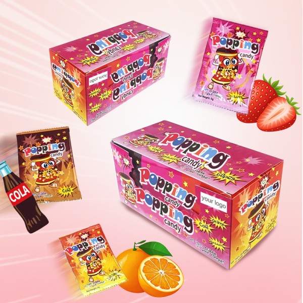 Popping Candy Manufacturer - ODM Halal Cola Flavor