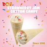 Ice Cream Marshmallow Supplier - Halal Cone-shaped Filled