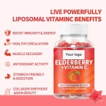 Vitamin Gummy Candy Factory - OEM Halal Raspberry Flavor for Kids