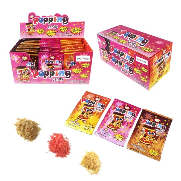 Popping Candy Supplier - OEM Halal Popping Candy