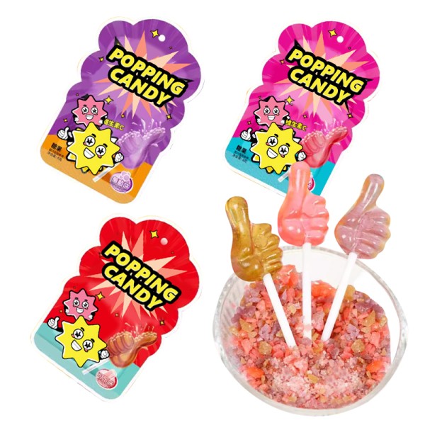 Popping Candy Lollipop Supplier - OEM Cartoon with Popping