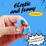 Planet Gummy Ball Factory - OEM 3D Blue Earth with Fruit Jam