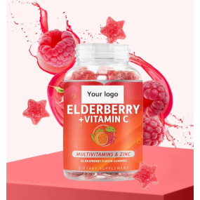 Vitamin Gummy Candy Supplier - ODM Raspberry Flavor with Vitamins