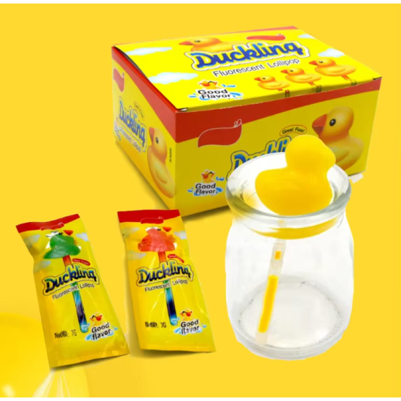 Duck Lollipop Supplier - Wholesale Halal Glow Stick Sweet