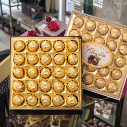 Golden Chocolate Ball Supplier - Solid Chocolate Cream