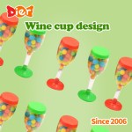 Wine Glass Candy Factory - Delicious Halal Tablet Candy