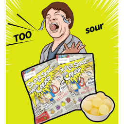 Sour Hard Candy Factory - ODM Super Sour Fruity Ball
