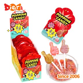Popping Candy Lollipop Manufacturer - OEM Cartoon & Popping