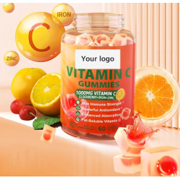 Vitamin C Gummy Candy Manufacturer - Sugar Free Energy Collagen Fruity Flavor